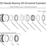 XD Needle Bearing Driveshells